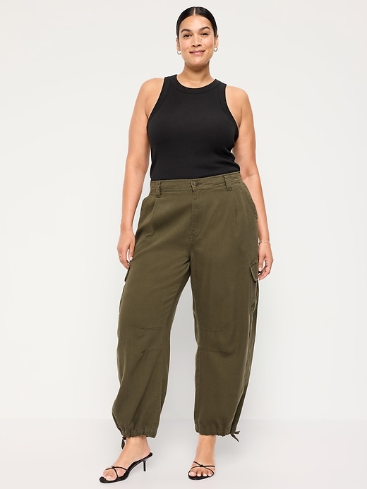 Image number 7 showing, Twill Barrel Cargo Pants