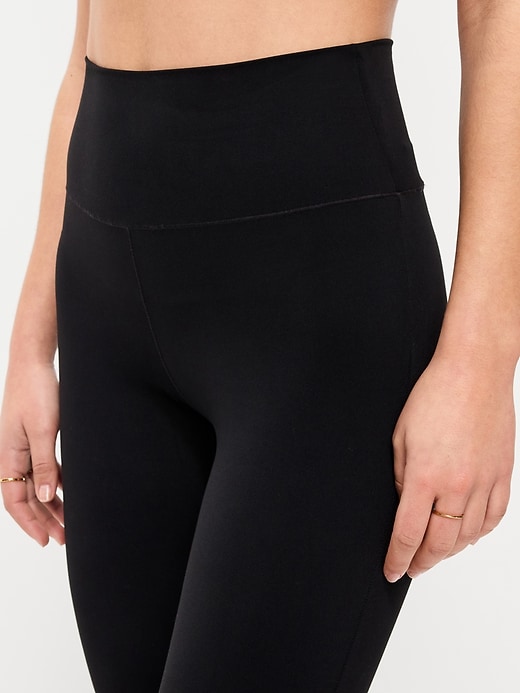 Image number 3 showing, High-Waisted StudioSmooth Flare Leggings