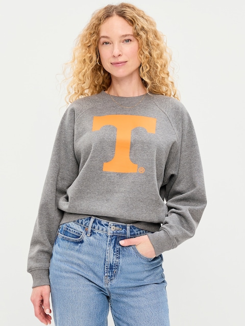 NCAA Crew-Neck Sweatshirt for Women