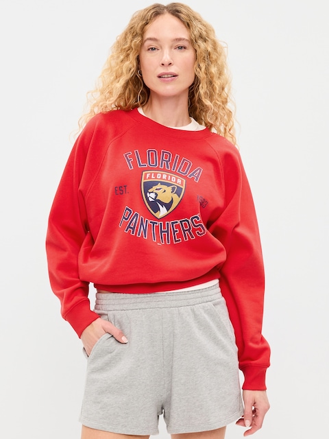 NHL Crew-Neck Sweatshirt for Women