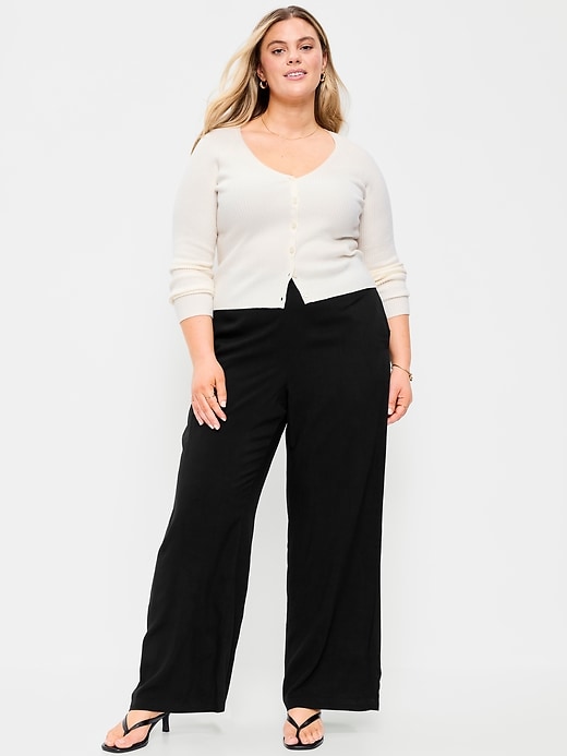 Image number 8 showing, High-Waisted Playa Wide-Leg Pants