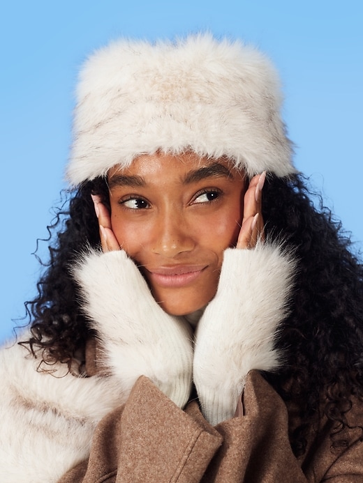 Image number 1 showing, Faux-Fur Headband