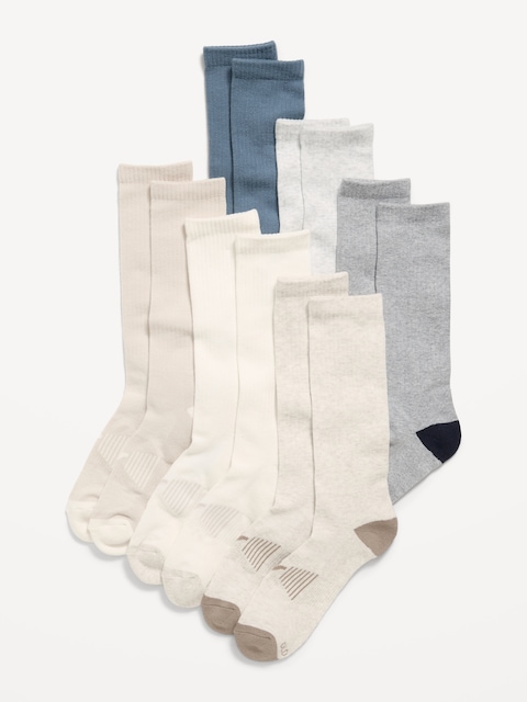 6-Pack Athletic Tube Socks for Men