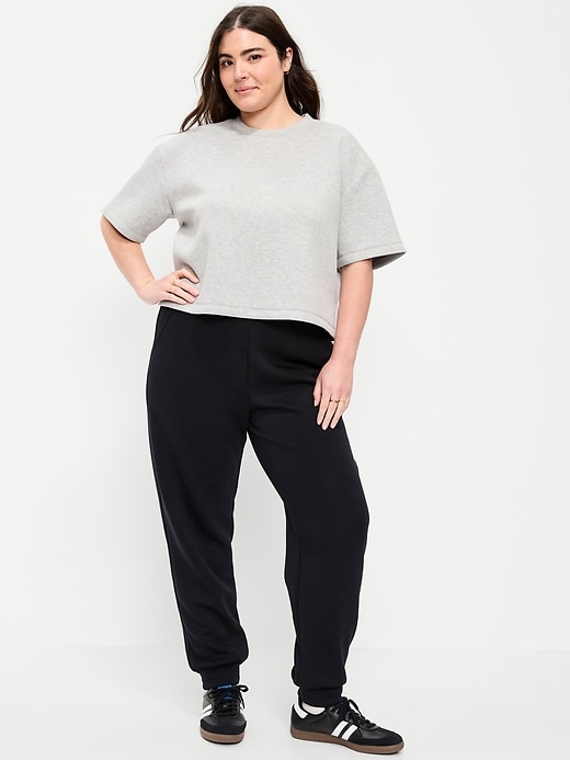 Image number 5 showing, High-Waisted Bounce Fleece Jogger Sweatpants