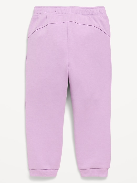 Image number 2 showing, Slim Dynamic Fleece Joggers for Toddler Girls