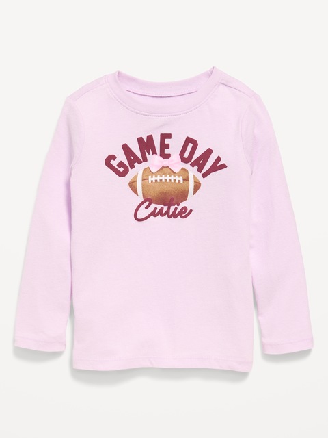Long-Sleeve Graphic T-Shirt for Toddler Girls