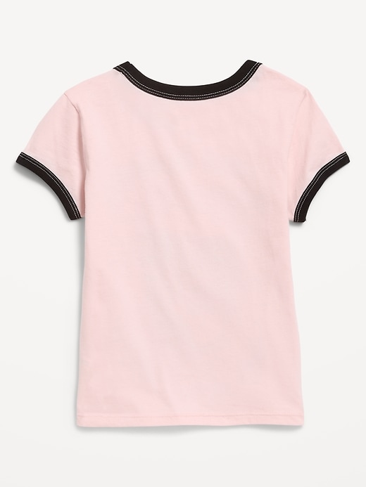 Image number 3 showing, Olivia Rodrigo™ Fitted Ribbed Ringer Graphic T-Shirt for Girls