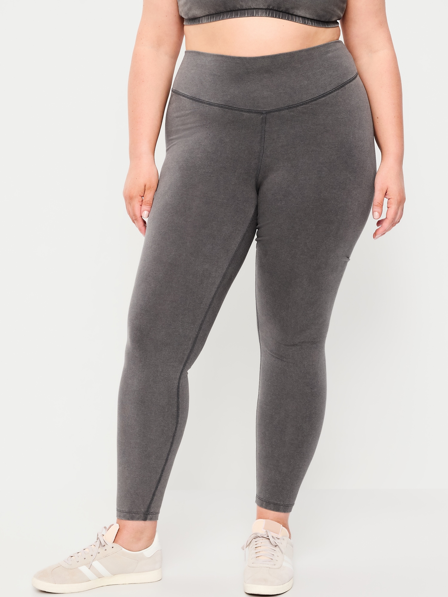 High-Waisted PowerChill 7/8 Cotton Leggings