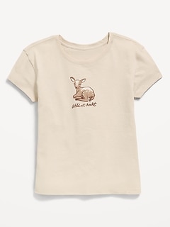 Short-Sleeve Graphic T-Shirt for Girls