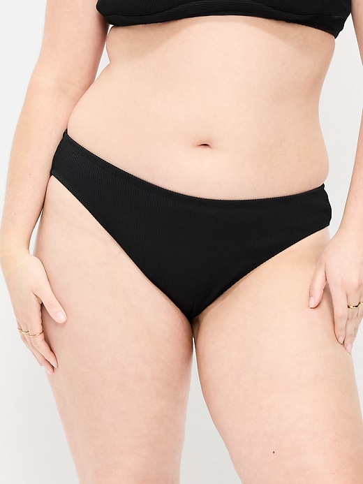 Image number 5 showing, Mid-Rise Bikini Swim Bottoms