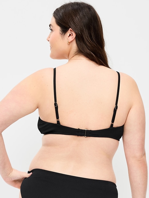 Image number 6 showing, Ribbed Bra Bikini Swim Top