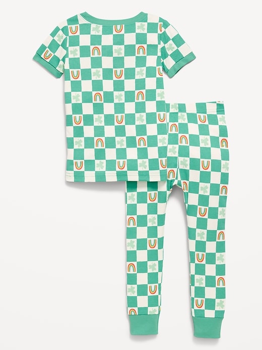 Image number 2 showing, Printed Unisex Pajama Set for Toddler & Baby