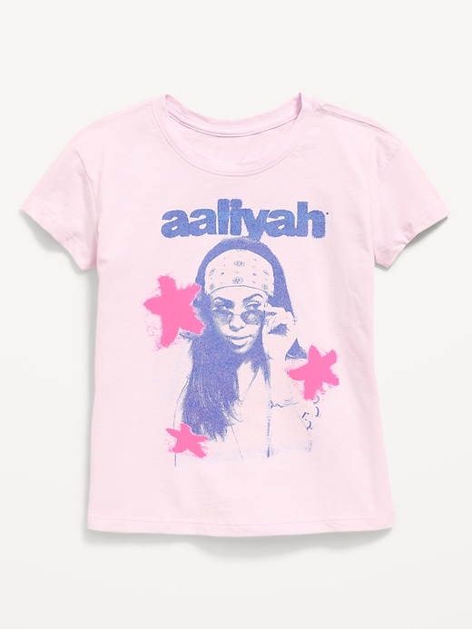 Image number 1 showing, Aaliyah™ Graphic T-Shirt for Girls