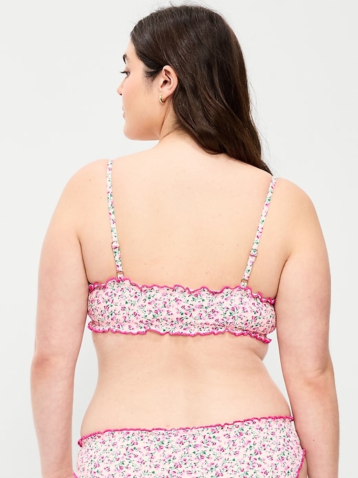 Image number 6 showing, Scoop-Neck Ruffle Swim Top