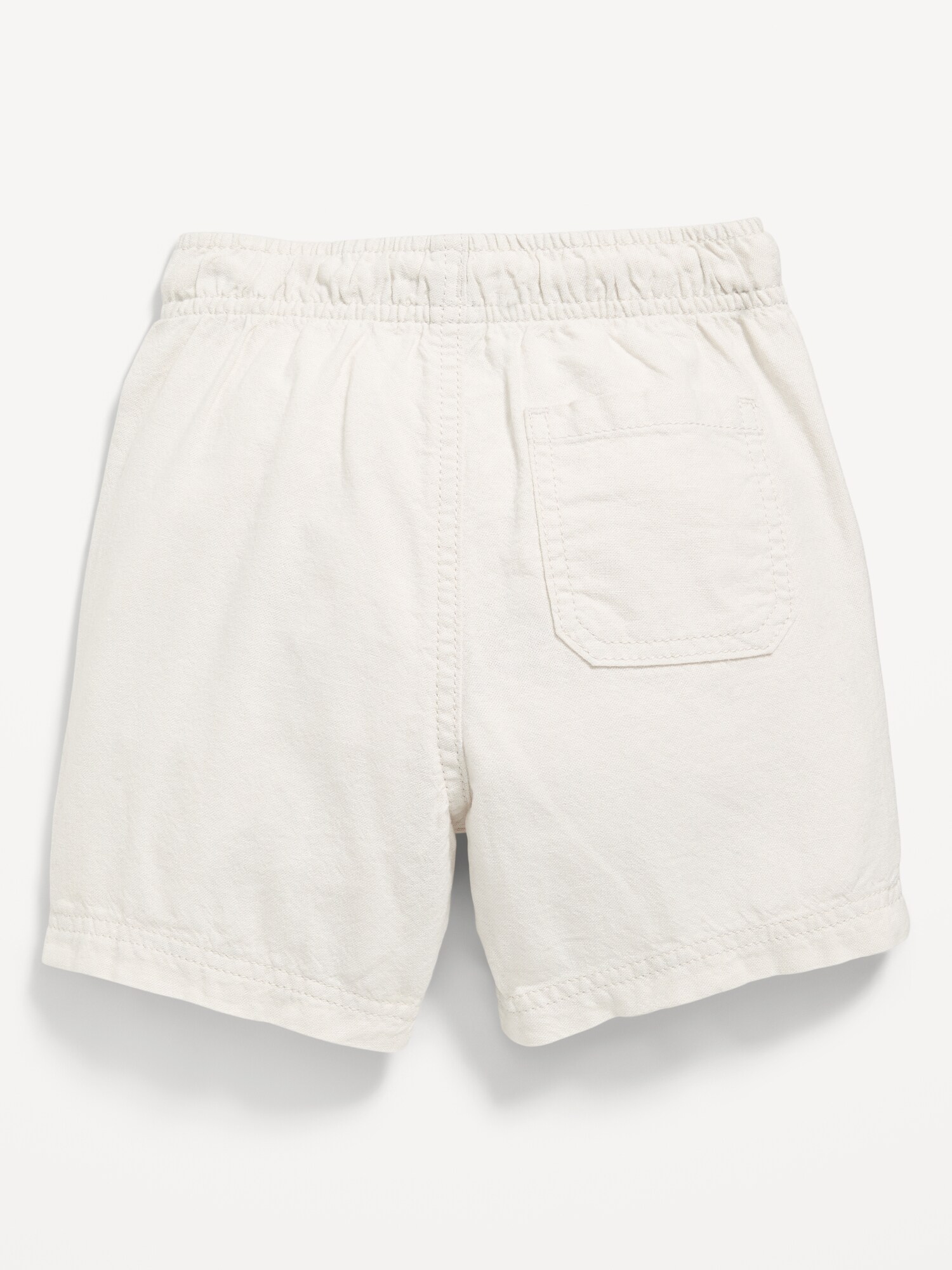 Свободные шорты Old Navy Dock из твила для мальчиков-малышей, цвет: Костяной — фото 2