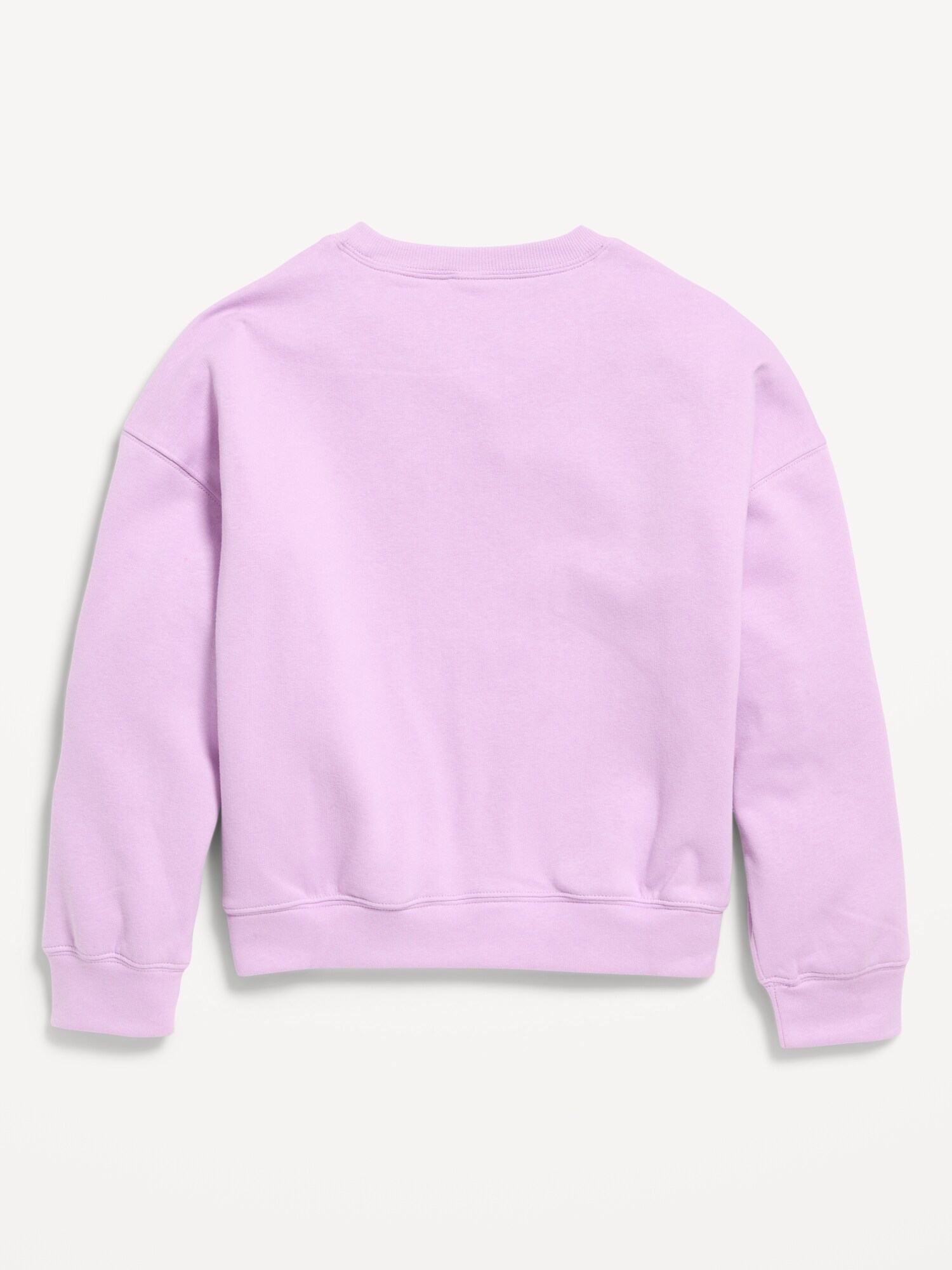 Свитшот Old Navy Oversized Long-Sleeve Tunic Sweatshirt для девочек, цвет: Шалфейный — фото 3
