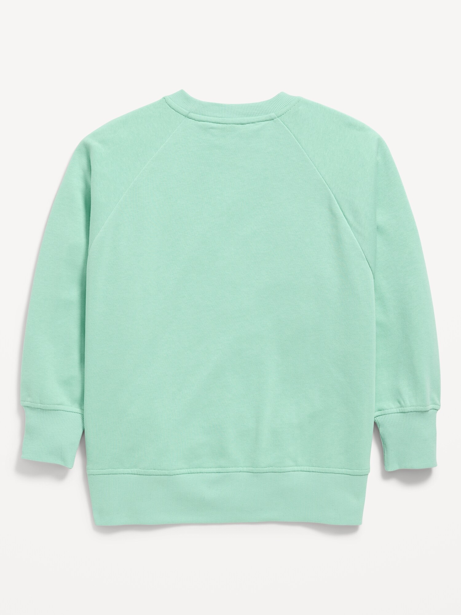 Толстовки Old Navy Oversized Long-Sleeve Graphic Tunic Sweatshirt для девочек, цвет: Palo Verde — фото 3