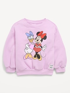 Disney© Minnie Mouse Graphic Sweatshirt for Toddler Girls