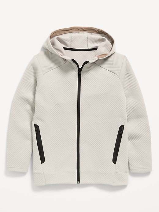 Image number 1 showing, Dynamic Fleece Zip-Front Hoodie for Boys
