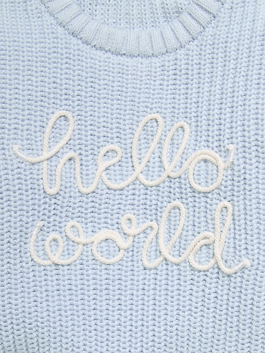 Image number 4 showing, Unisex Loose Sweater for Baby