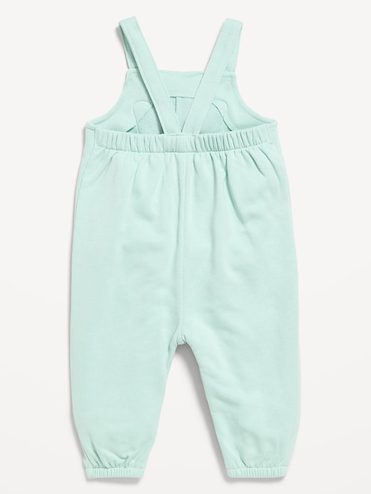Image number 3 showing, Sleeveless French-Terry Jumpsuit for Baby