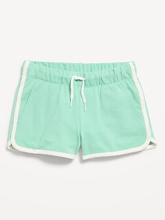 Dolphin-Hem Cheer Shorts for Girls