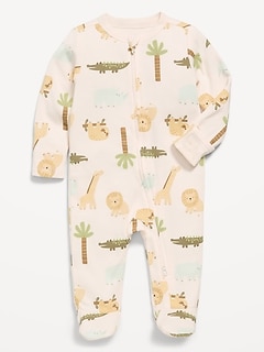 2-Way-Zip Sleep & Play Footed One-Piece for Baby