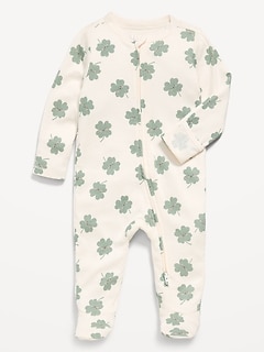 2-Way-Zip Sleep & Play Footed One-Piece for Baby