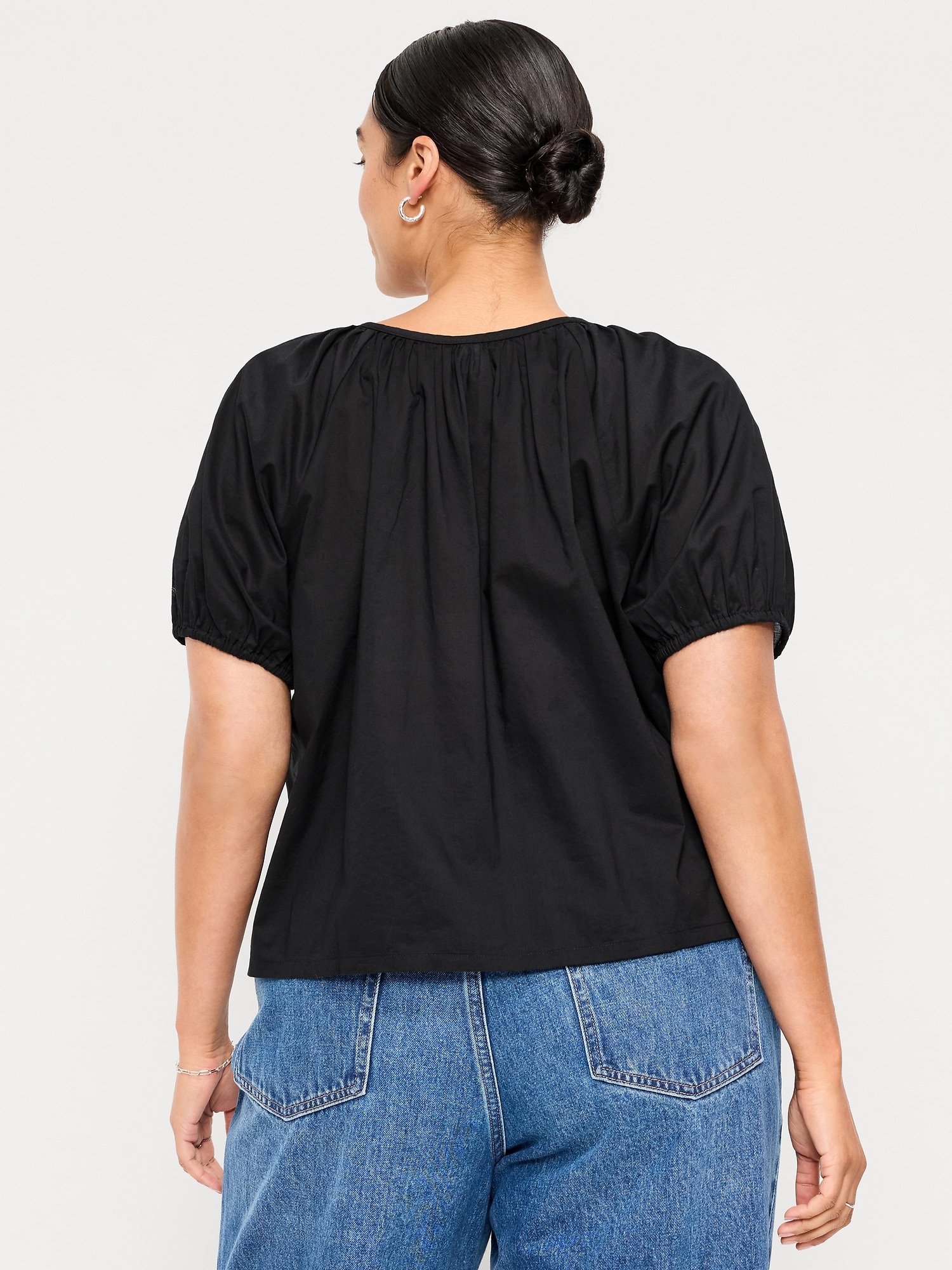 Airy Button-Down Top