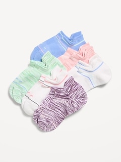 Ankle Socks 6-Pack for Girls