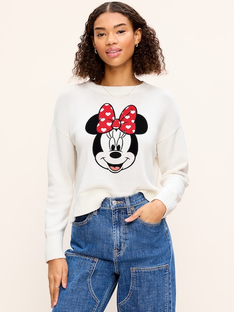 Old Navy x Disney Minnie Mouse Graphic Sweater for Women