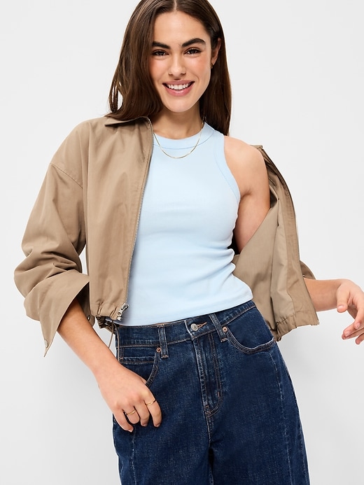 Image number 3 showing, Snug Crop Tank Top