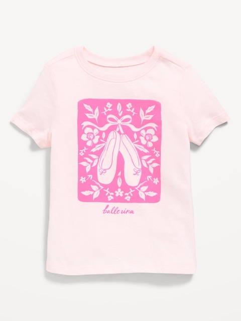 Short-Sleeve Graphic T-Shirt for Toddler Girls