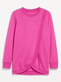 Maternity Cross-Front Nursing Tunic