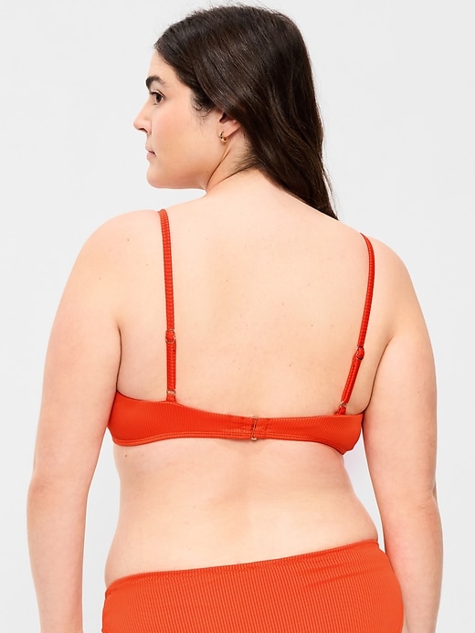 Image number 6 showing, Ribbed Bra Bikini Swim Top