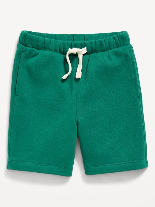 Image number 1 showing, Logo-Graphic Fleece Jogger Shorts for Toddler Boys