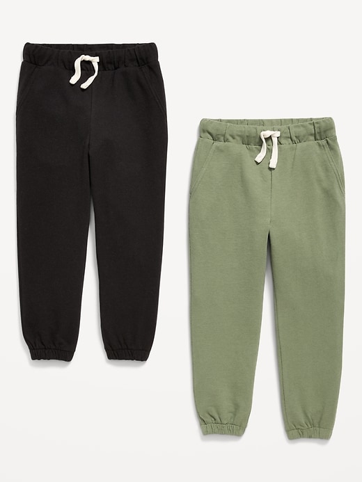 Image number 2 showing, French Terry Joggers 2-Pack for Toddler Boys