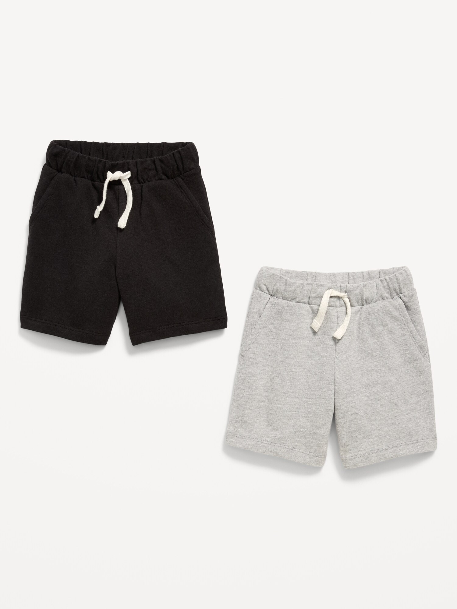 Шорты-джоггеры Old Navy из французского трикотажа для мальчиков-малышей, набор из 2 шт, цвет: Blackjack — фото 2