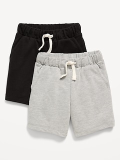 French-Terry Jogger Shorts 2-Pack for Toddler Boys