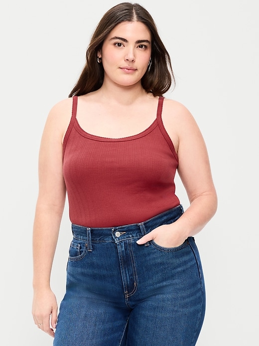 Image number 5 showing, Rib-Knit Cami Tank Top