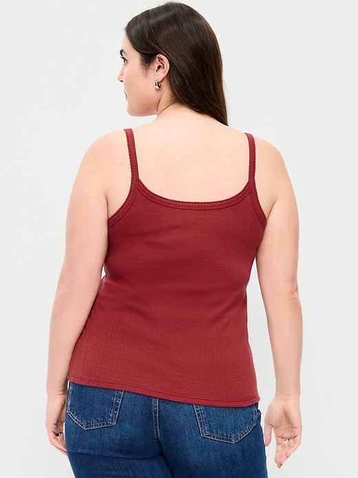 Image number 6 showing, Rib-Knit Cami Tank Top
