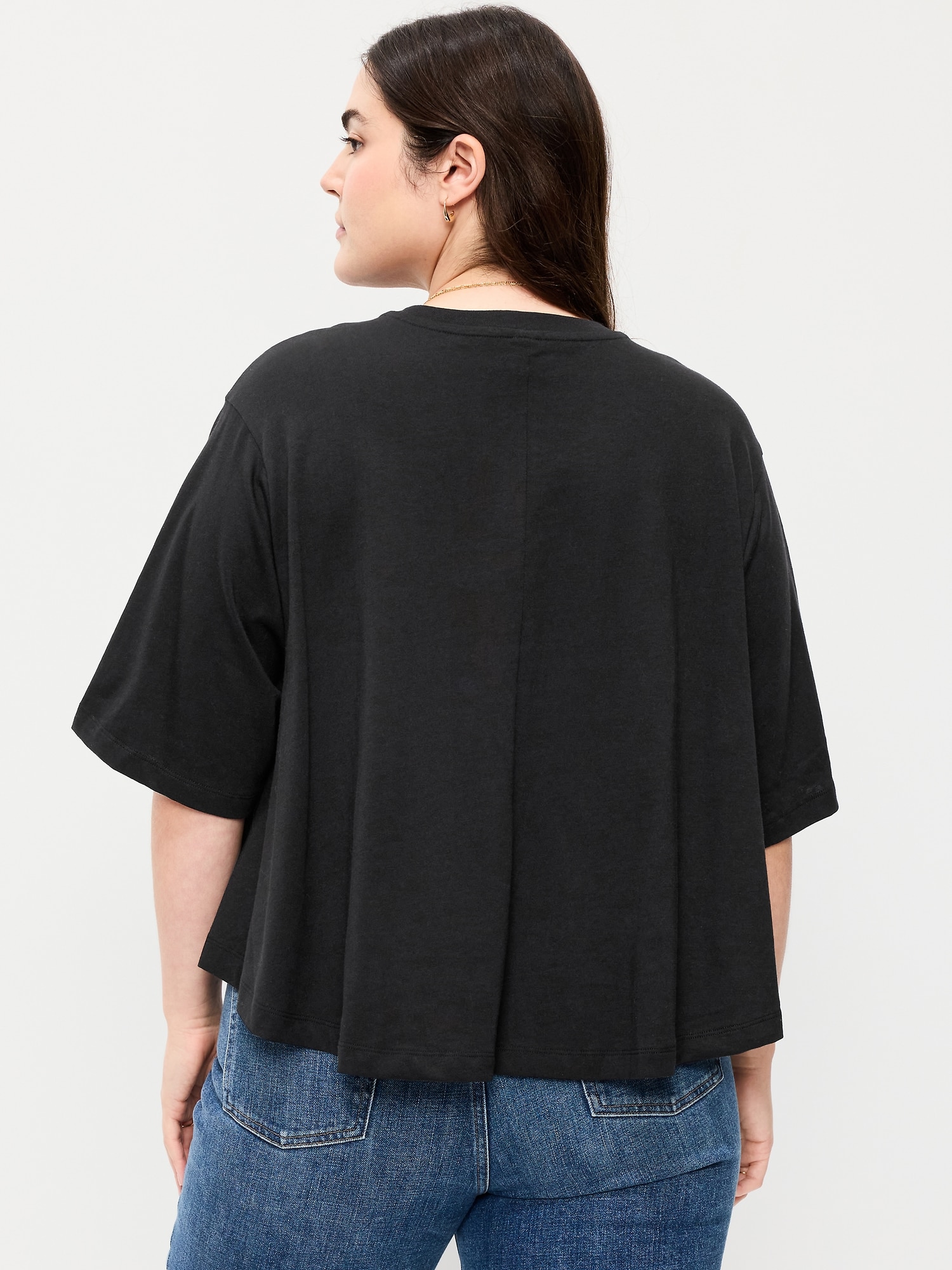 Short-Sleeve Trapeze T-Shirt