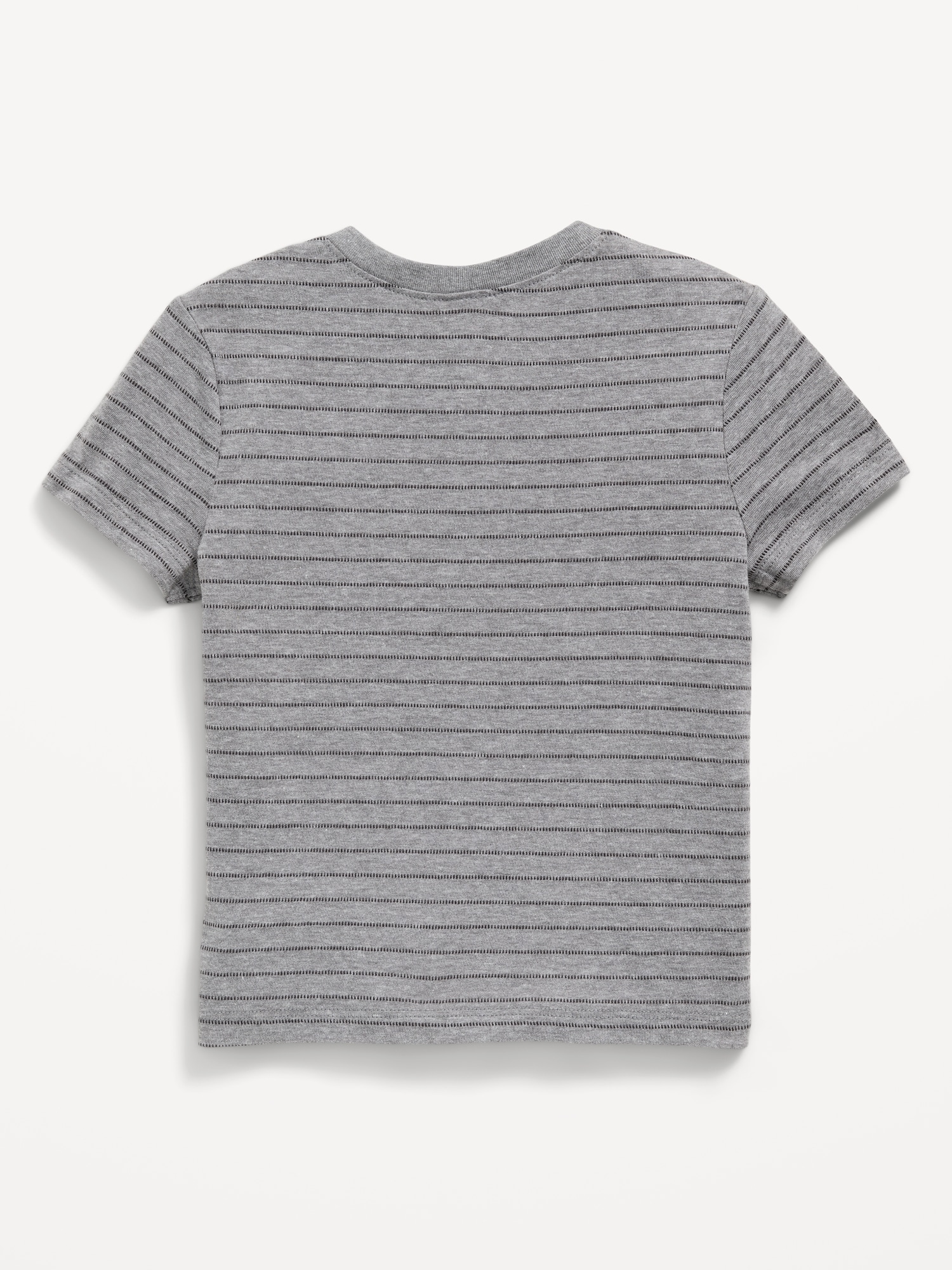 Short-Sleeve Textured Henley T-Shirt for Toddler Boys