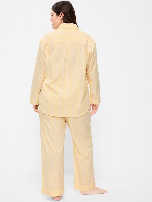 Image number 4 showing, Poplin Pajama Pant Set