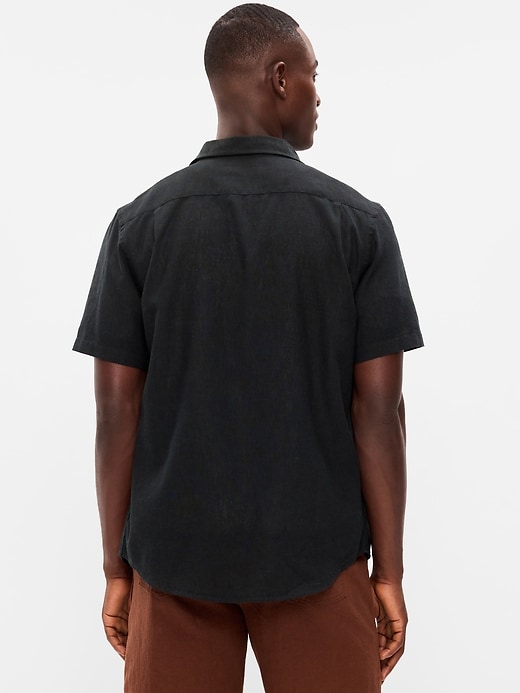 Image number 2 showing, Classic Fit Everyday Linen-Blend Shirt