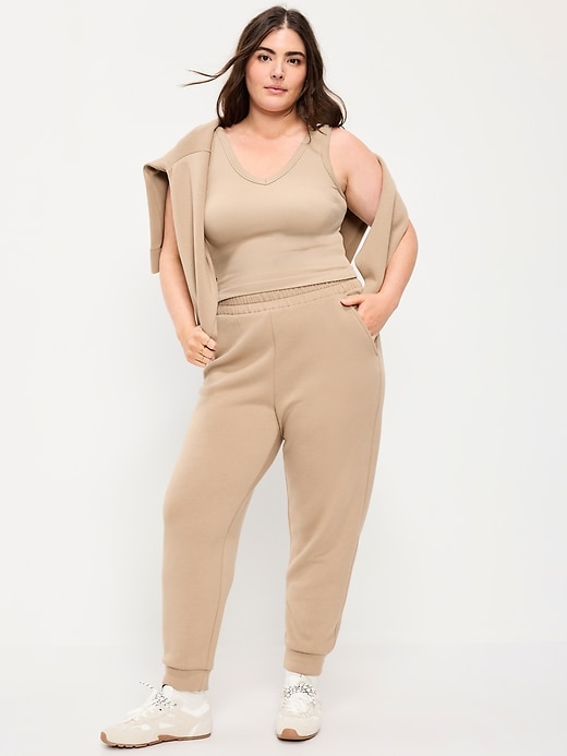 Image number 5 showing, High-Waisted Bounce Fleece Jogger Sweatpants