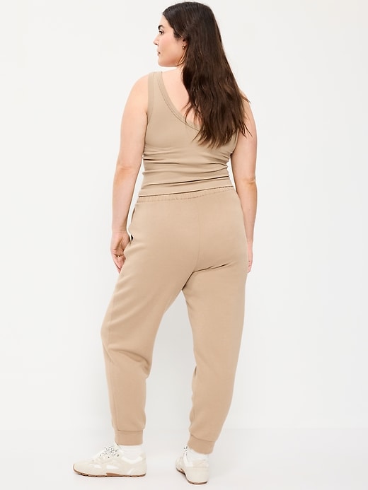 Image number 6 showing, High-Waisted Bounce Fleece Jogger Sweatpants