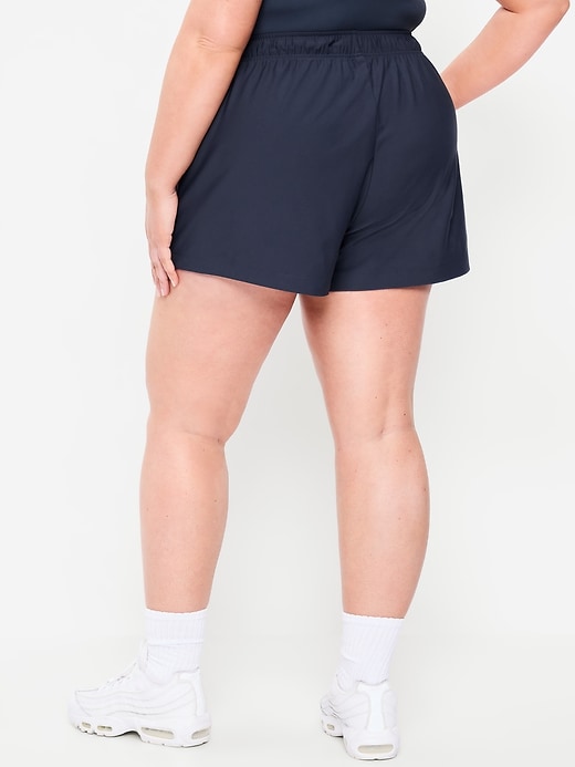 Image number 8 showing, High-Waisted PowerSoft Shorts -- 3.5-inch inseam