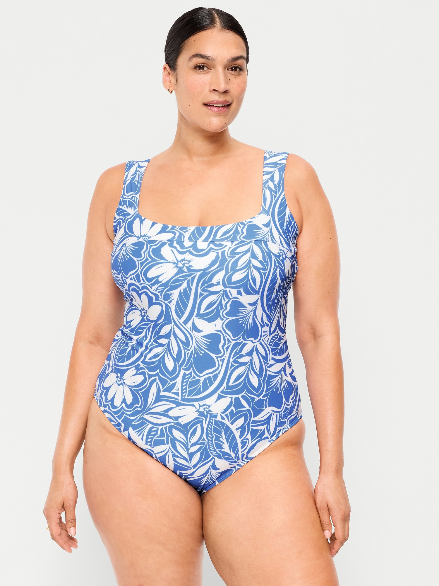 Structured One-Piece Swimsuit