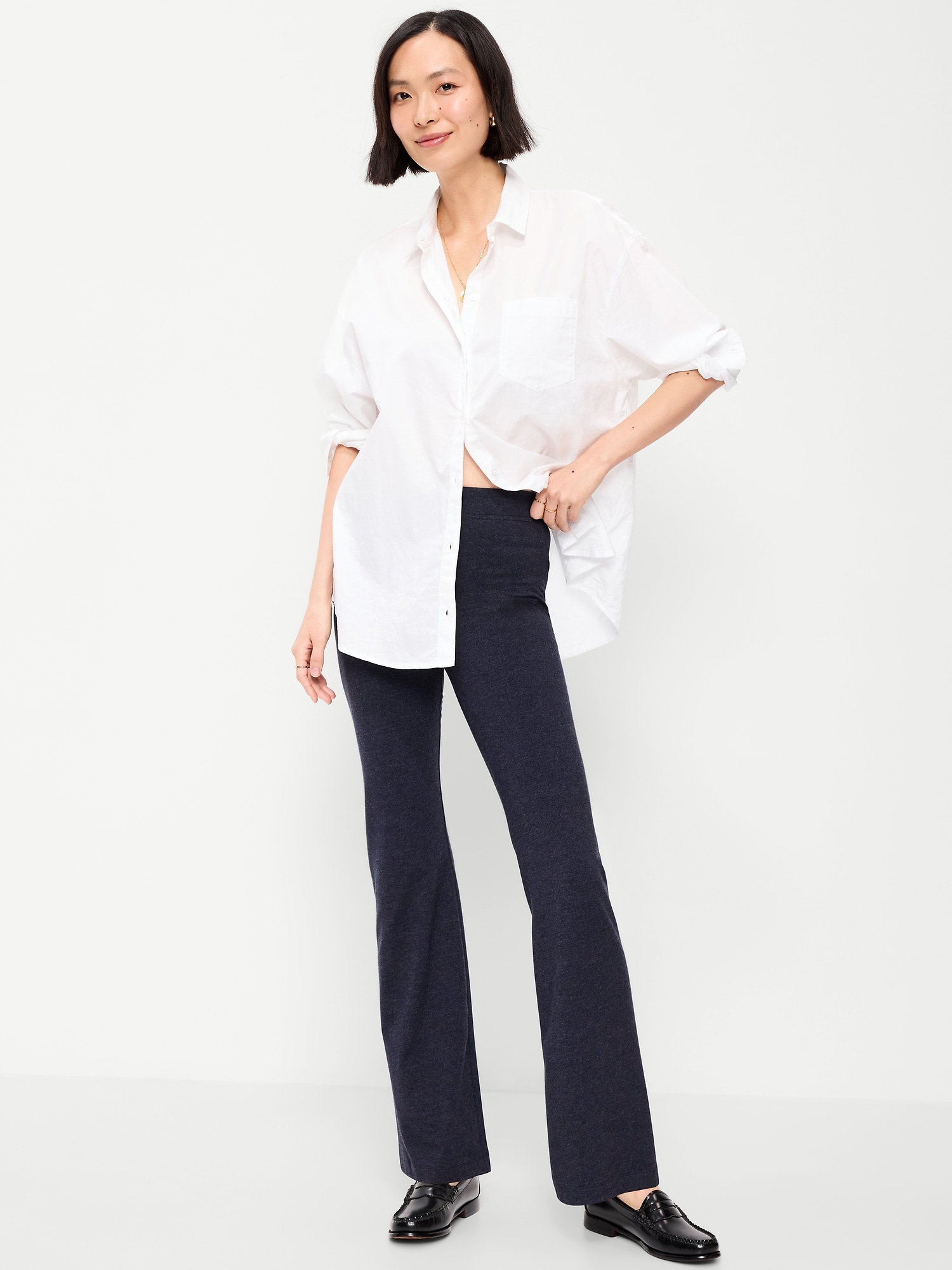 High-Waisted Flare Leggings - image 4